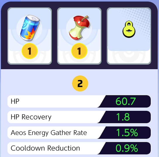 Items improve the stats of your Pokemon.